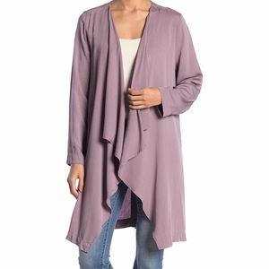 14th and union open front cardigan